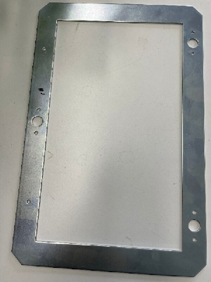 Kleine metalen precisiestempelonderdelen Aluminium stempelmontageframe van roestvrij staal